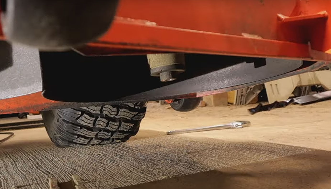 Removing Bad Boy Mower Blades