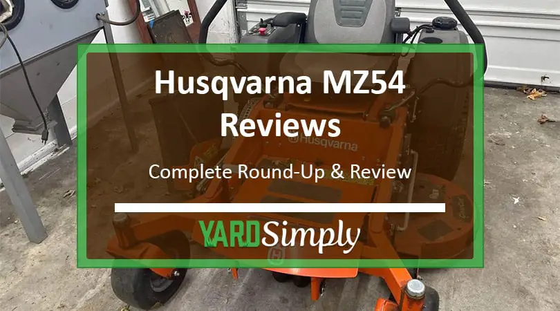 husqvarna mz54 reviews