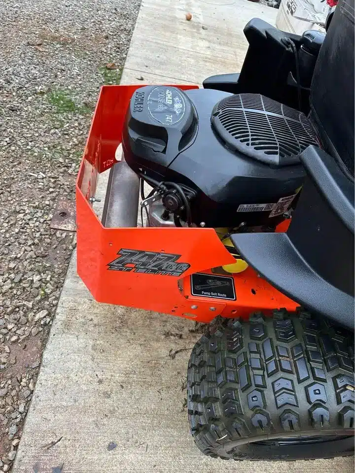 Small lawn mower engine
