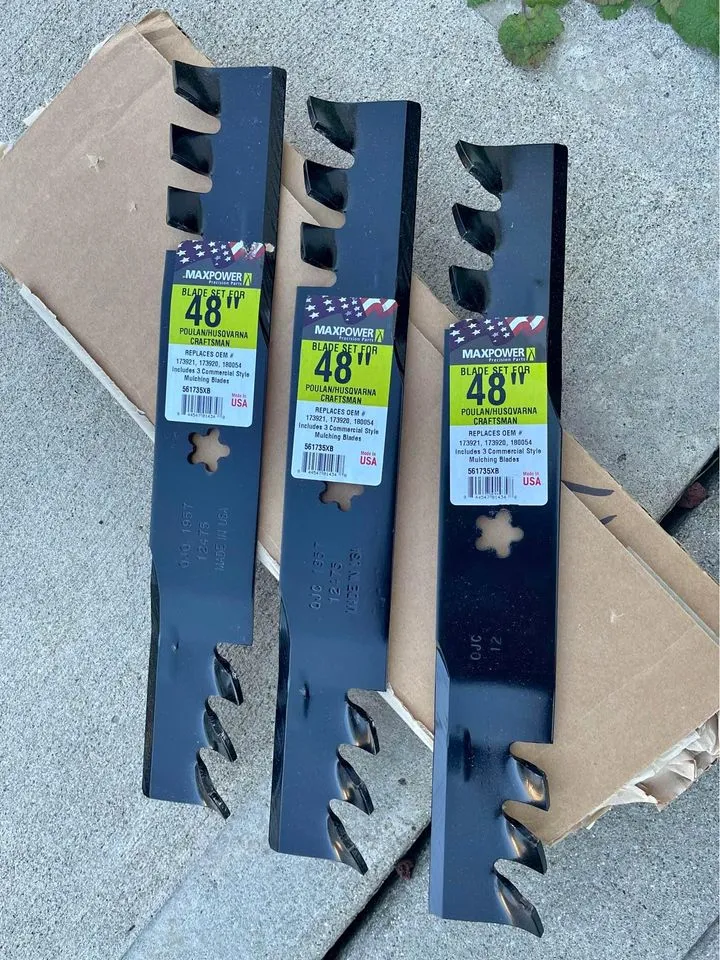 Lawn mower blades