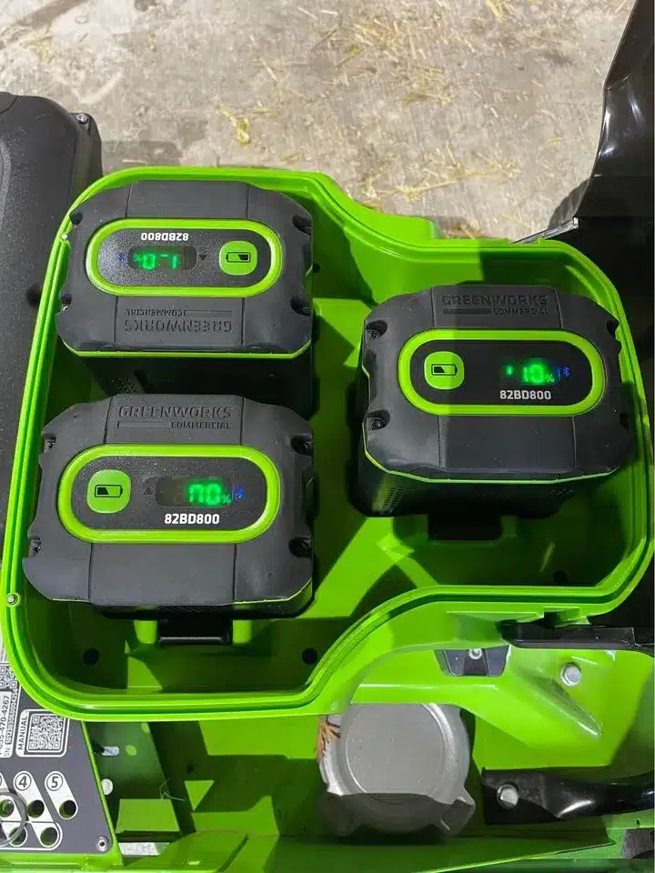 Lawn mower batteries