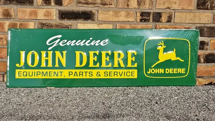 John Deere sign