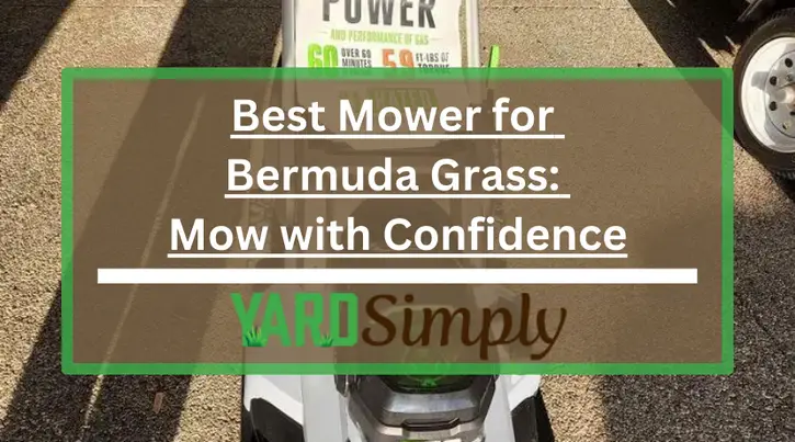 Best Mower for Bermuda Grass: Mow with Confidence