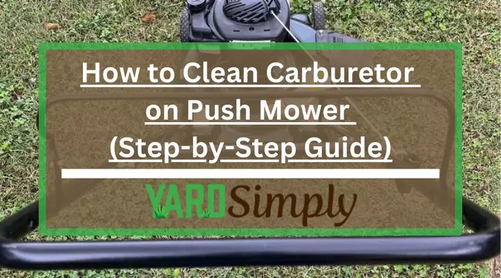 How to Clean Carburetor on Push Mower (Step-by-Step Guide)